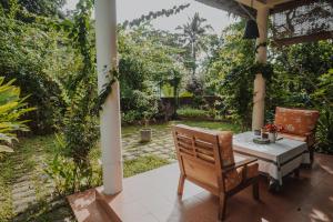 Zahrada ubytování Villa Akasa