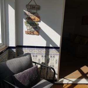 Posezení v ubytování Rancho Blanco Tarifa La peña