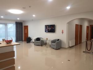 Posezení v ubytování Raganas Ķēķis Hotel