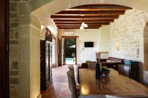 A television and/or entertainment centre at Kalimera villas