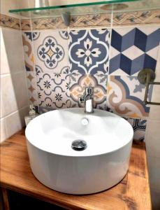 A bathroom at IL TROTTAPIANO HOME