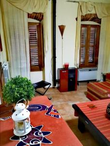 A seating area at IL TROTTAPIANO HOME