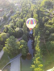Pohľad z vtáčej perspektívy na ubytovanie Casa Rural La Cija del Abuelo a 1 hora de Madrid