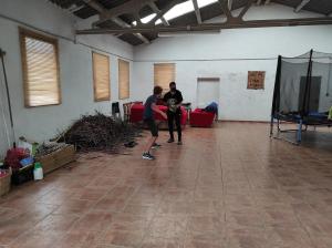 Posedenie v ubytovaní Casa Rural La Cija del Abuelo a 1 hora de Madrid