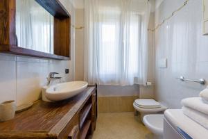 Koupelna v ubytování Le Volpi in città