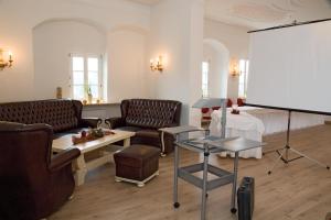 Posezení v ubytování Hotel Zum Schlössle