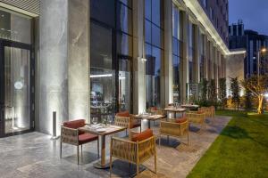 Restorāns vai citas vietas, kur ieturēt maltīti, naktsmītnē Melas Hotel Istanbul