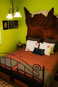 Letto o letti in una camera di AMD Chalet