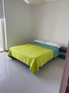 Cama o camas de una habitación en Apartamento Santa Marta