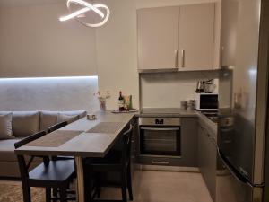 Kuchyňa alebo kuchynka v ubytovaní Iris City Center Premium Studio