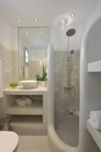 Kúpeľňa v ubytovaní Romantica Suites