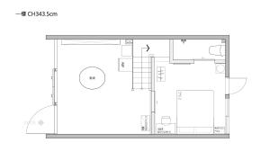 愛藝宿Art Space 台南民宿編號287 包棟民宿 寵物友善 近台南車站平面图