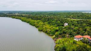 Apgyvendinimo įstaigos Ashansa Lagoon Resort vaizdas iš viršaus