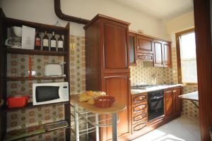 Dapur atau dapur kecil di Agriturismo Mandriato