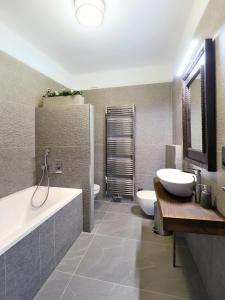 Kúpeľňa v ubytovaní Kalina Apartments
