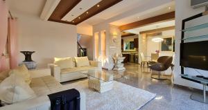Posezení v ubytování Villa del Mar
