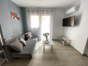 Posezení v ubytování Cozy apartment Alicante