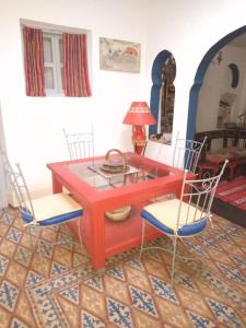 Posezení v ubytování Dar 34° Sud