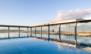 New Luxury apartment overlooking Vienna 내부 또는 인근 수영장