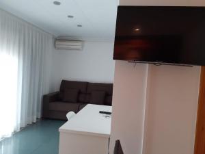 TV a/nebo společenská místnost v ubytování Hotel Iberflat Marynton
