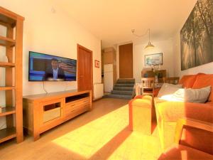 Comfortable Ski Apartment close to Slopes and Chairlift WiFi&Parkingにあるテレビまたはエンターテインメントセンター