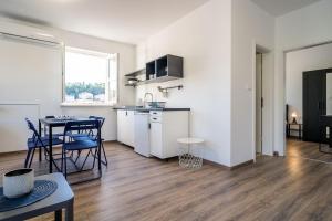 Kuchyňa alebo kuchynka v ubytovaní Residence & Pool Villa Schwarz Suites