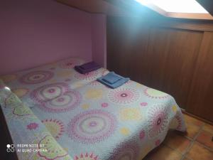 Postel nebo postele na pokoji v ubytování Santa Lucía