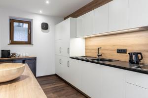 Kuchyňa alebo kuchynka v ubytovaní Apartment Ravison