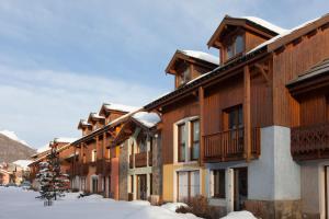 Les Chalets du Jardin Alpin през зимата