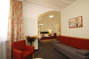 Posezení v ubytování Hotel Barbara