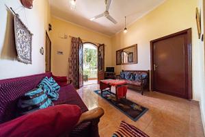 พื้นที่นั่งเล่นของ Villa Bahri Luxor Apartment