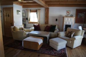 Istumisnurk majutusasutuses Chalet Steiermark