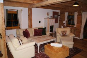 Istumisnurk majutusasutuses Chalet Steiermark