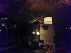 Posezení v ubytování Hotel Las Truchas