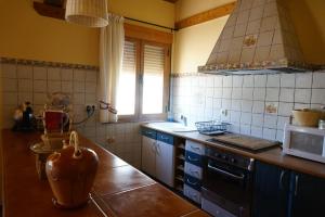 Kuchyňa alebo kuchynka v ubytovaní Casa Rural La Cija del Abuelo a 1 hora de Madrid