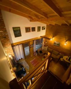 Posezení v ubytování Mavrovo Apartment