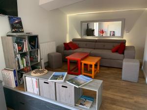 Χώρος καθιστικού στο Domaine de Jarentin - Gite 4-5places