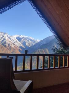 山景或在度假酒店看到的山景