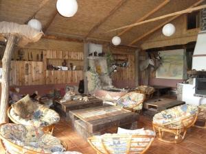 Istumisnurk majutusasutuses Q Ranch