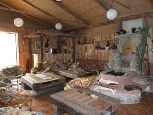 Istumisnurk majutusasutuses Q Ranch