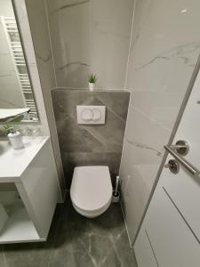 Koupelna v ubytování Apartman ŠIMIĆ