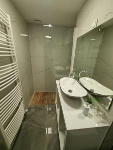 Koupelna v ubytování Apartman ŠIMIĆ