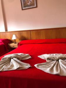 Postelja oz. postelje v sobi nastanitve Hotel Ezpeleta
