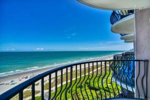 
A balcony or terrace at Ocean Front, Private Balconies
