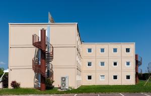 Budova, kde se hotel nachází