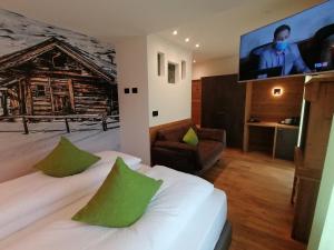 Postel nebo postele na pokoji v ubytování Hotel L'Ideale