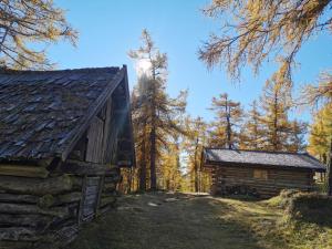 SchmirnにあるHaus Staudの木造小屋