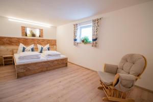 Postel nebo postele na pokoji v ubytování Haus Staud