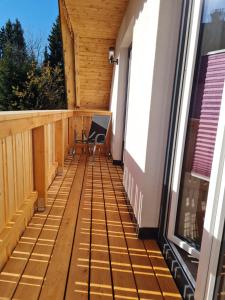 Balkón nebo terasa v ubytování FrIda Appartements