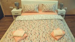 Voodi või voodid majutusasutuse JACUZZI RELAX APARTMENT toas